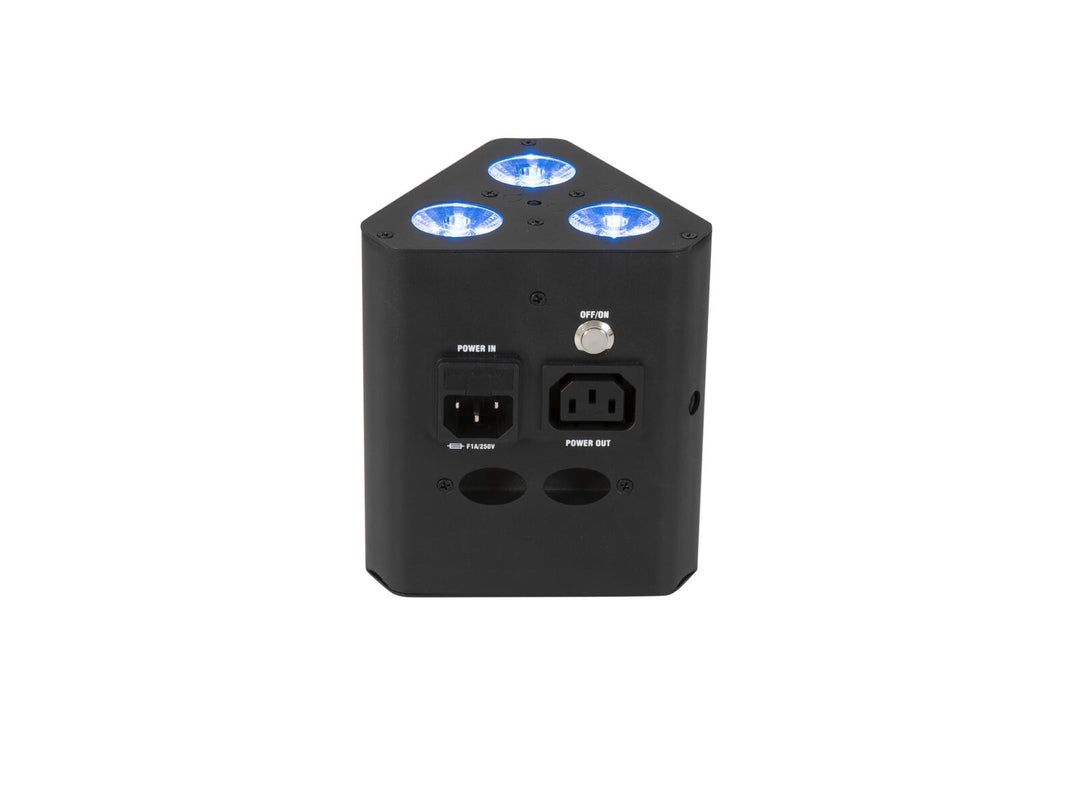 EUROLITE AKKU TL-3 QCL RGB+UV trussvalo