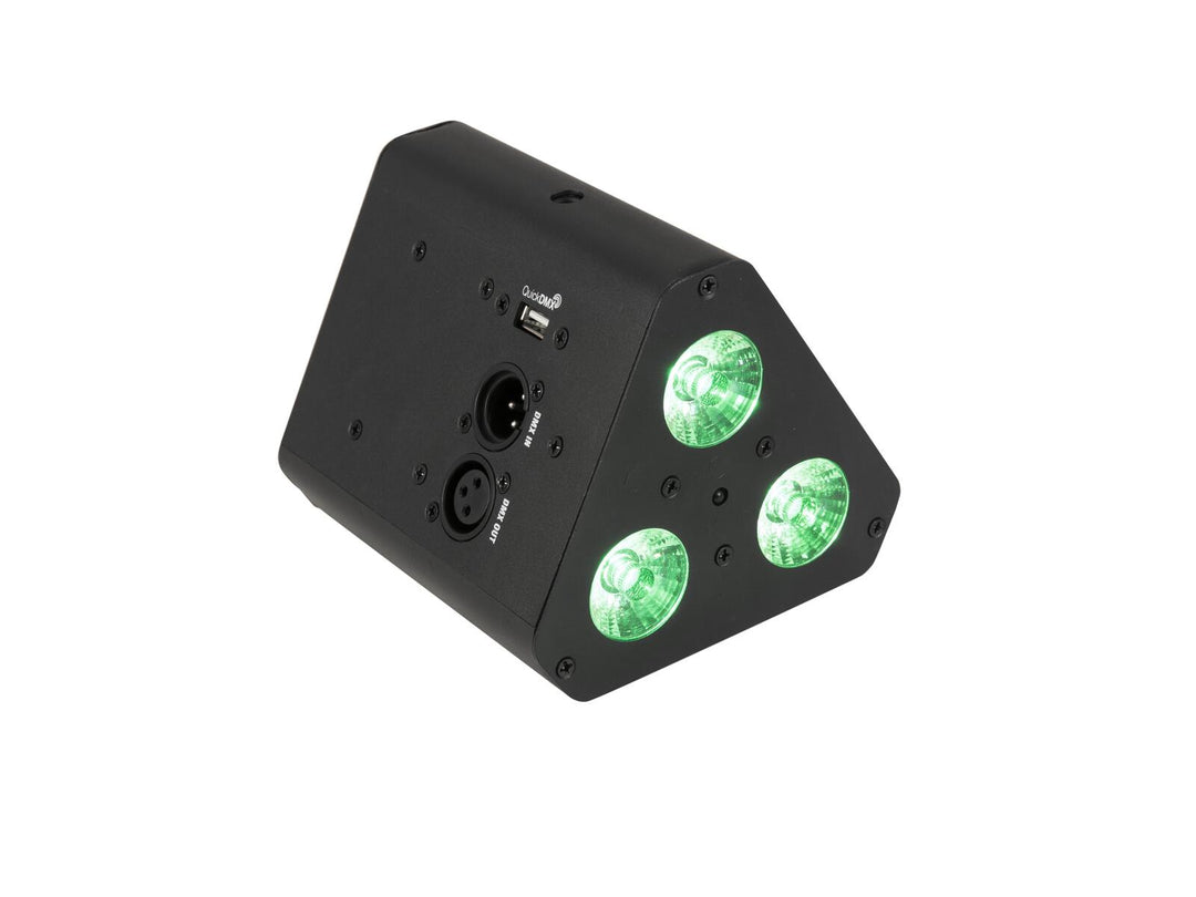 EUROLITE AKKU TL-3 QCL RGB+UV trussvalo