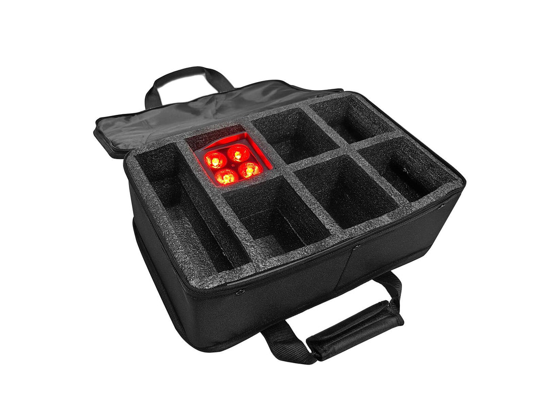 EUROLITE Soft Bag 6x AKKU Mini IP UP-4 QCL Spot MK2 -laitteelle