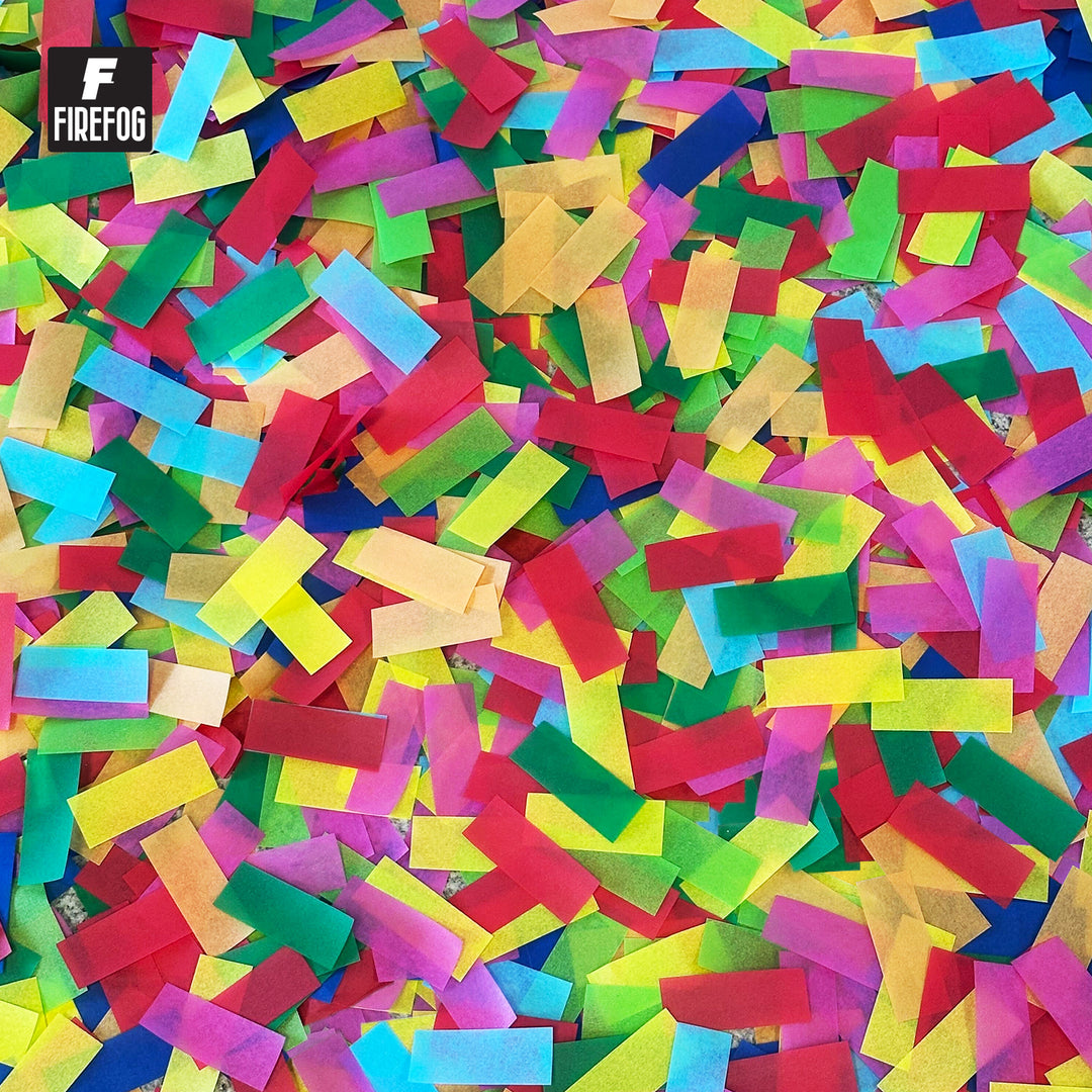 Firefog sähköinen 200 W:n konfettitykki DMX:llä ja kaukosäätimellä