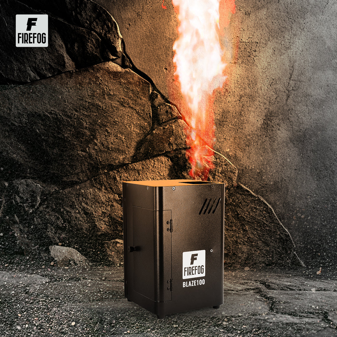 Firefog BLAZE100 liekkikone 200 W DMX:llä