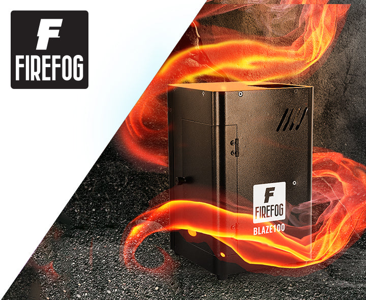 Firefog BLAZE100 liekkikone 200 W DMX:llä
