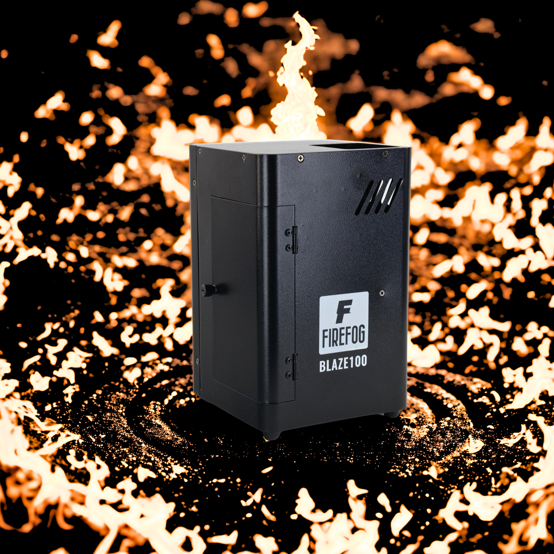 Firefog BLAZE100 liekkikone 200 W DMX:llä