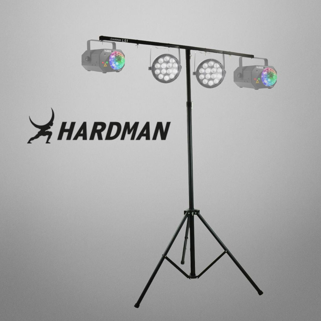 Hardman LS1 -valojalusta poikkitangolla, 1,6–2,8 m, 45 kg