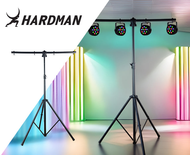 Hardman HLS2-valoteline T-barilla, 2,5 m, 70 kg, musta
