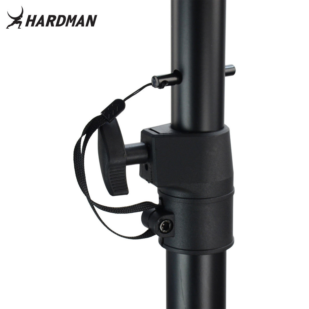 Hardman HLS2-valoteline T-barilla, 2,5 m, 70 kg, musta