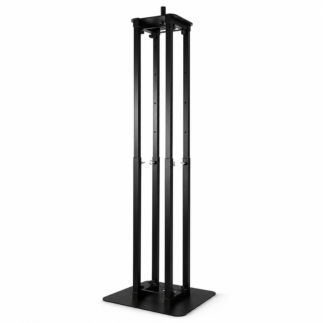Hardman PTS24B -totemi, musta, 135–250 cm