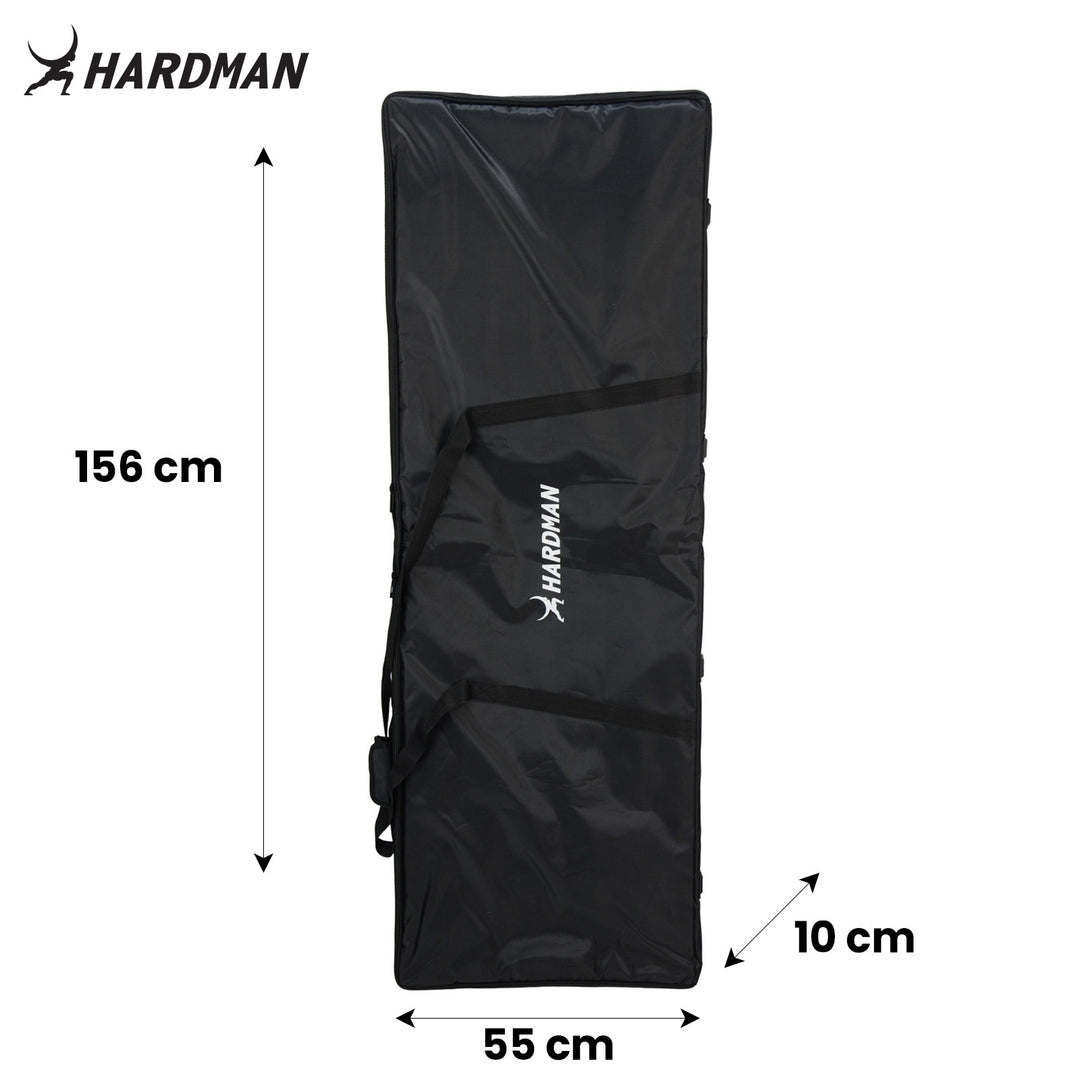 Hardman DTS1 -taitettava DJ-pöytä, 154 x 52 cm, laukulla