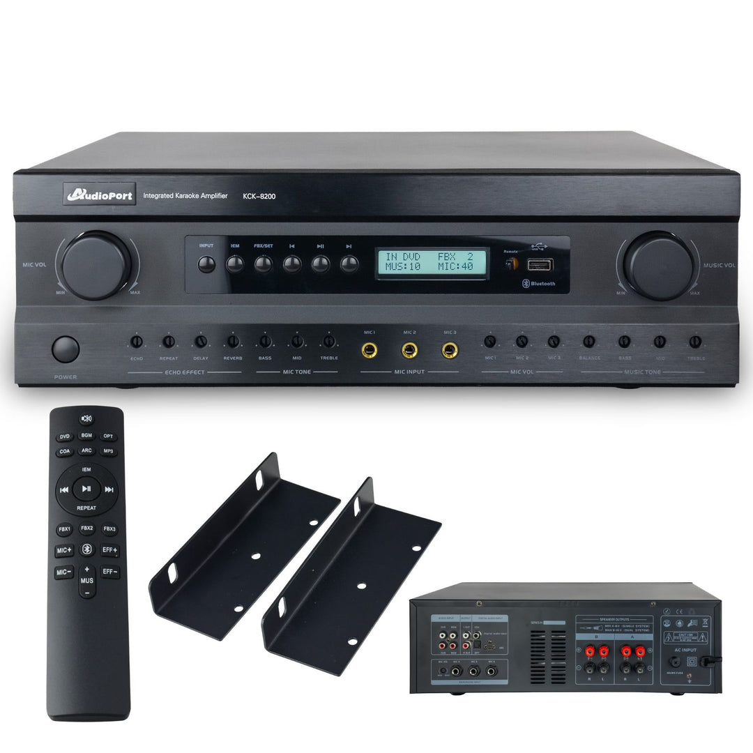 Audioport KC8200 2 x 200 W DSP:llä