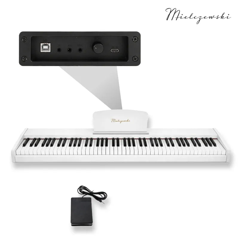 Mielczewski Canzona digitalpiano, valkoinen