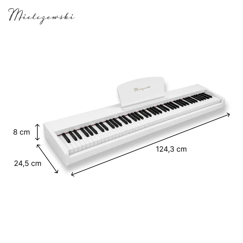 Mielczewski Canzona digitalpiano, valkoinen
