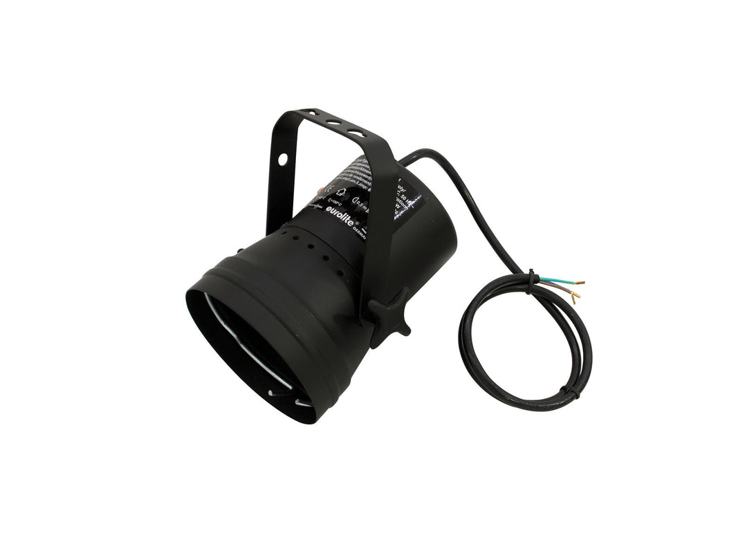 EUROLITE T-36 Pinspot-valo with Cable, black