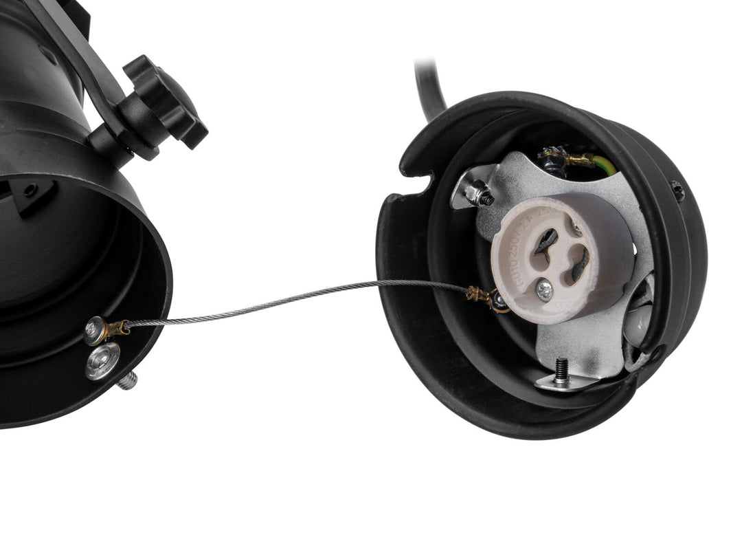 EUROLITE PAR-16 Spot GU-10 musta