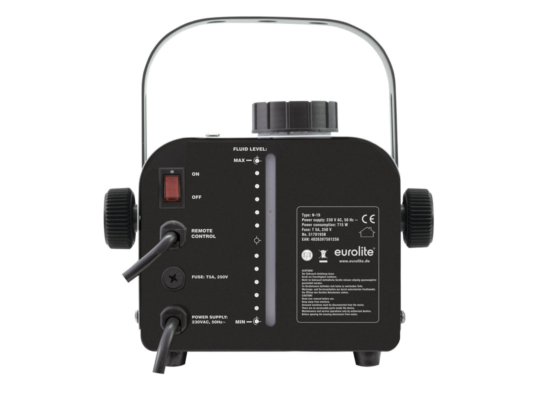 EUROLITE N-19 savukone silver
