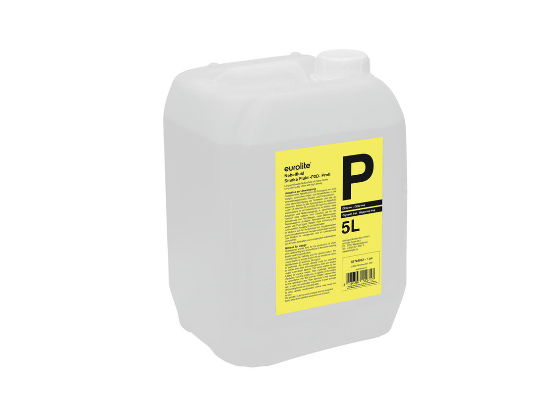 EUROLITE SMOKE FLUID -P2D- Professional, 5l savunestettä