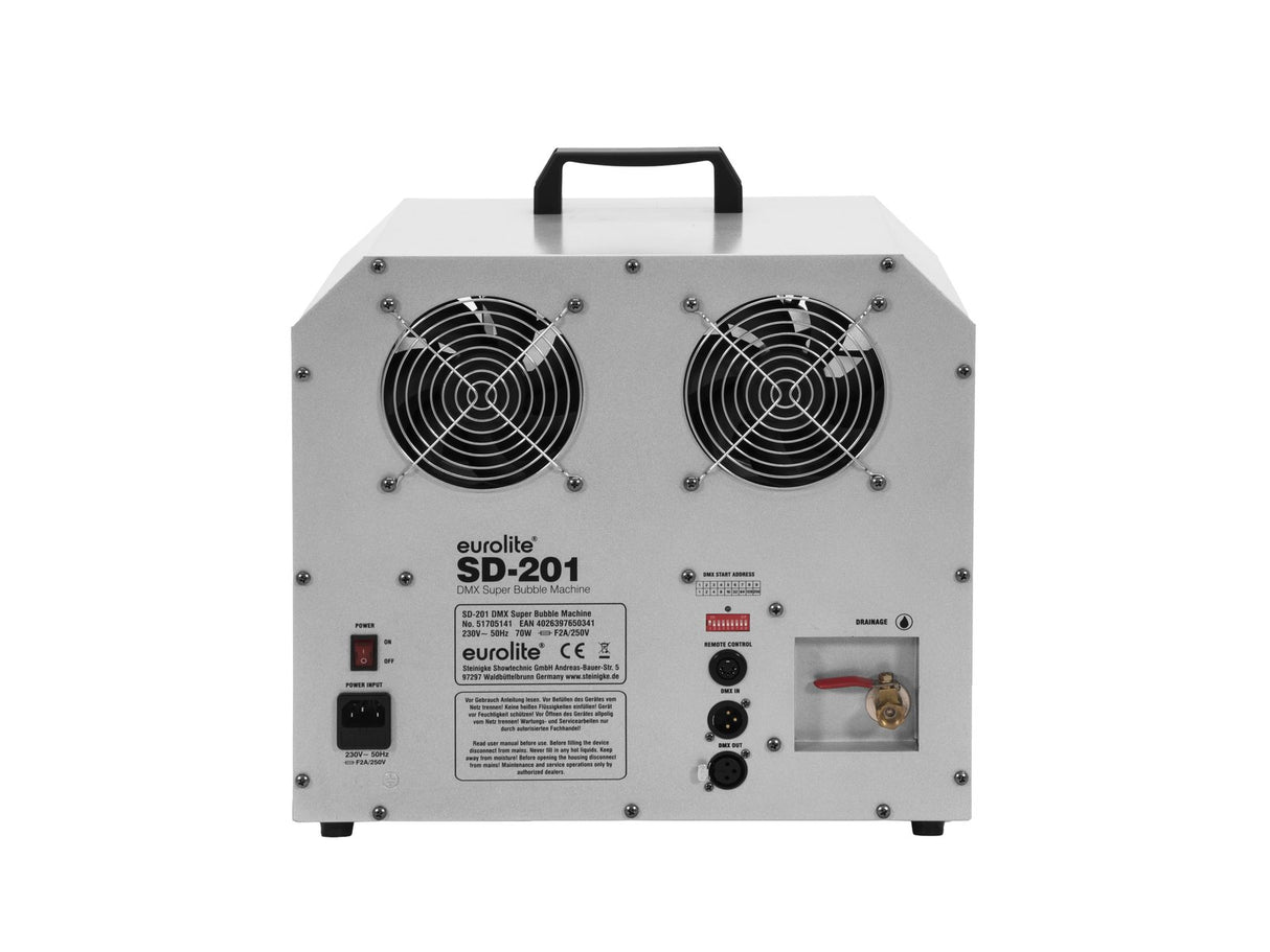 Eurolite SD-201 DMX Mega-saippuakuplakone