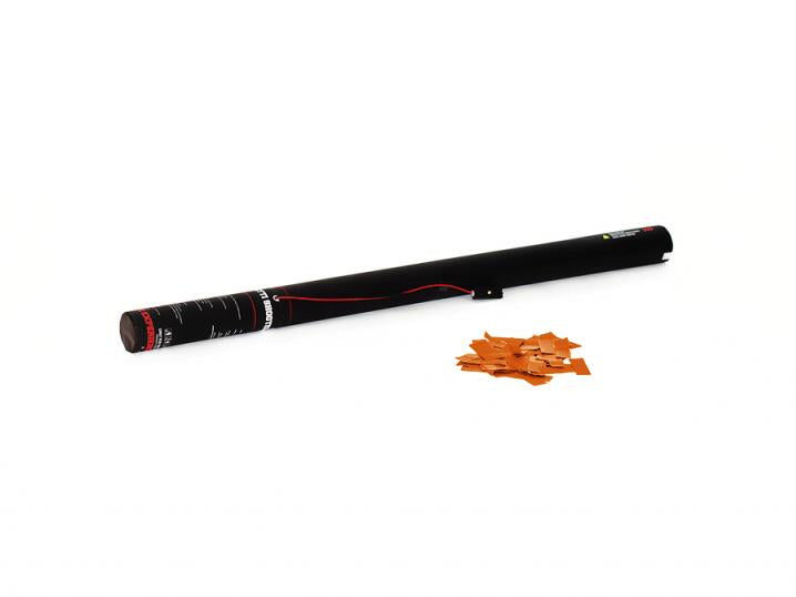 TCM FX Sähköinen konfettitykki 80cm, oranssi