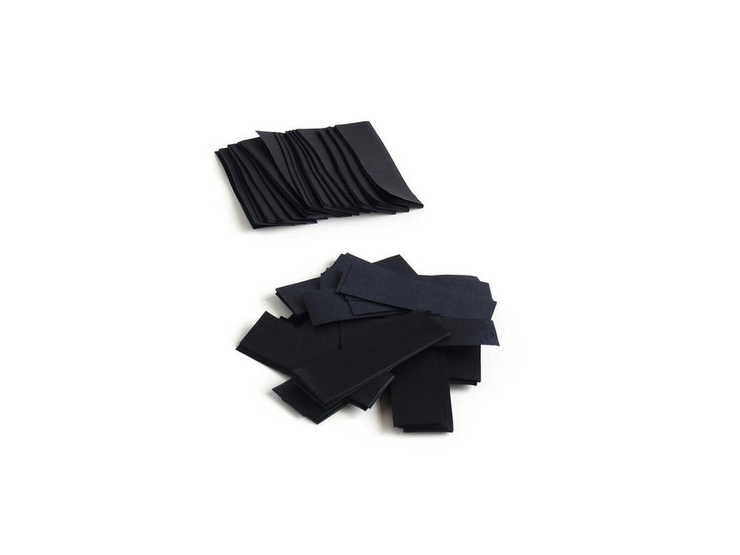 TCM FX Slowfall Konfetti suorakulmainen 55x18mm, black, 1kg
