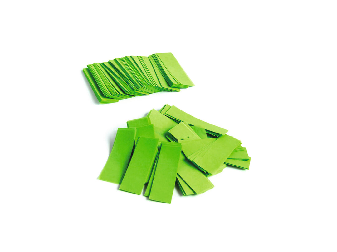 TCM FX Slowfall Confetti suorakaide 55x18mm, vaaleanvihreä, 1kg