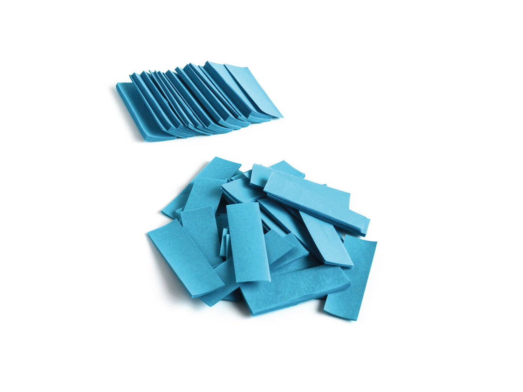 TCM FX Slowfall Confetti suorakulmainen 55x18mm, light blue, 1kg