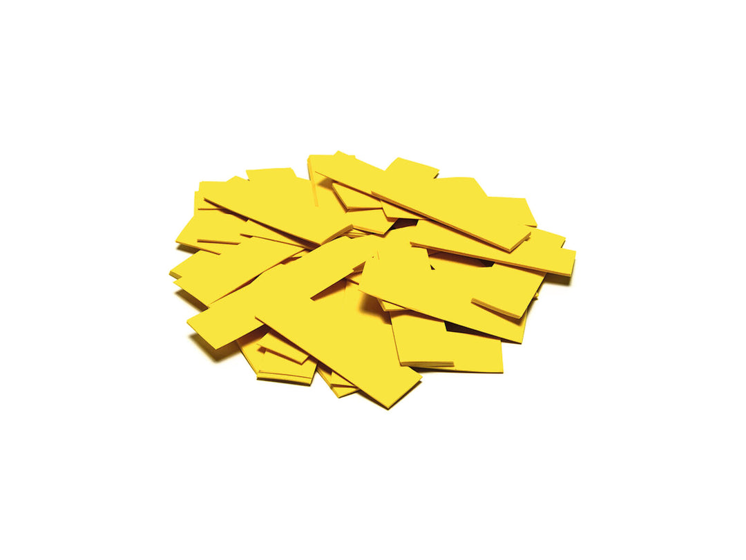 TCM FX Slowfall Konfetti suorakaide 55x18mm, keltainen, 1kg