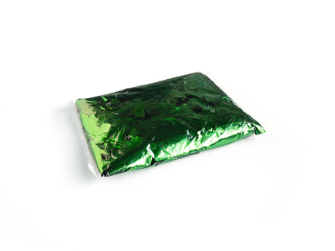 TCM FX Metallic Konfetti suorakulmainen 55x18mm, green, 1kg
