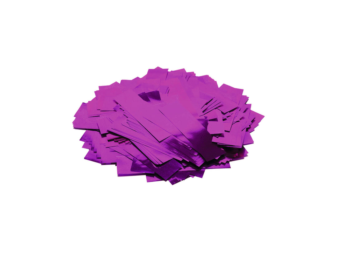 TCM FX Metallic Confetti suorakulmainen 55x18mm, pink, 1kg