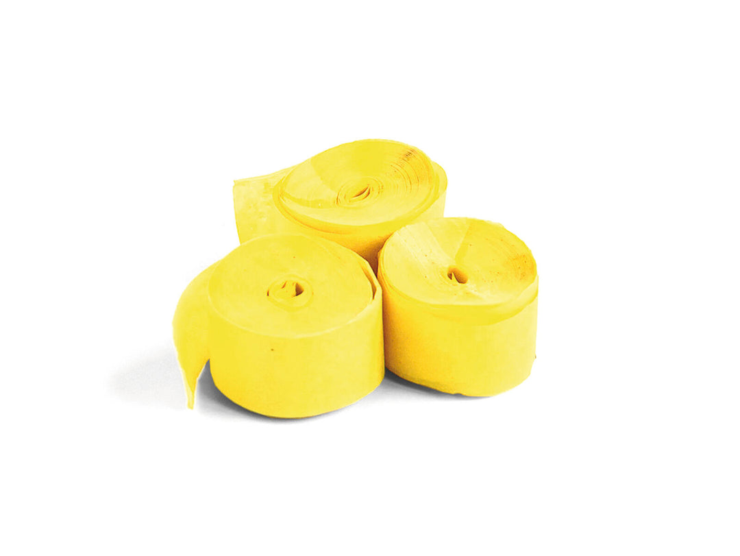 TCM FX Slowfall Streamers 10mx1.5cm, keltainen, 32x