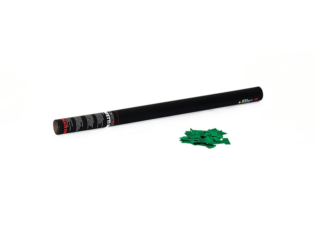 TCM FX Handheld Confetti Cannon 80 cm, tummanvihreä