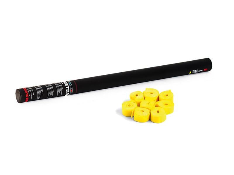 TCM FX Käsikäyttöinen Streamer Cannon 80cm, yellow