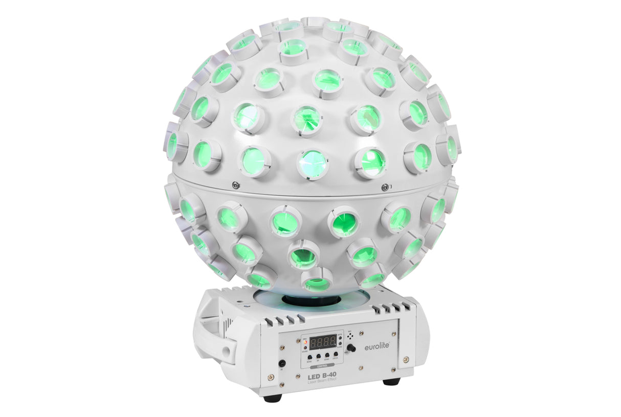 Eurolite LED-lasersäde (valkoinen)