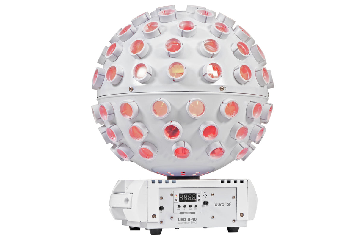 Eurolite LED-lasersäde (valkoinen)