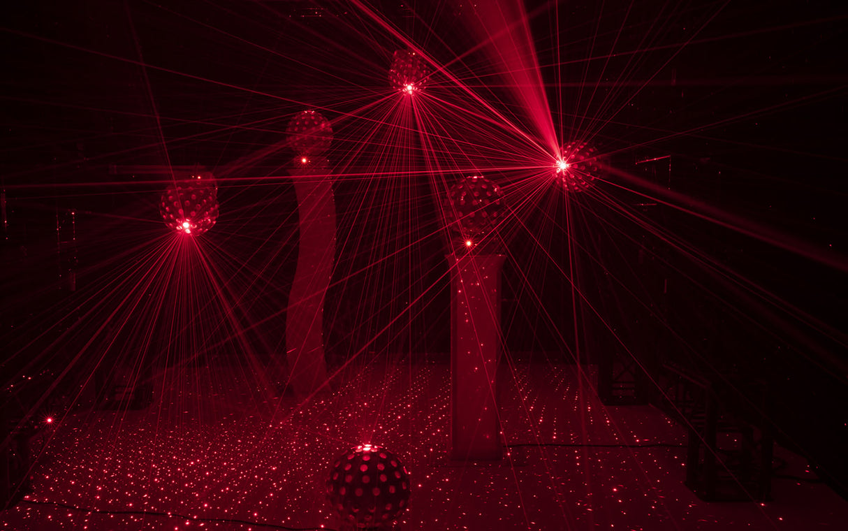 Eurolite LED-lasersäde (valkoinen)