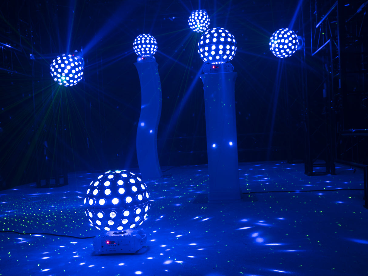 Eurolite LED-lasersäde (valkoinen)