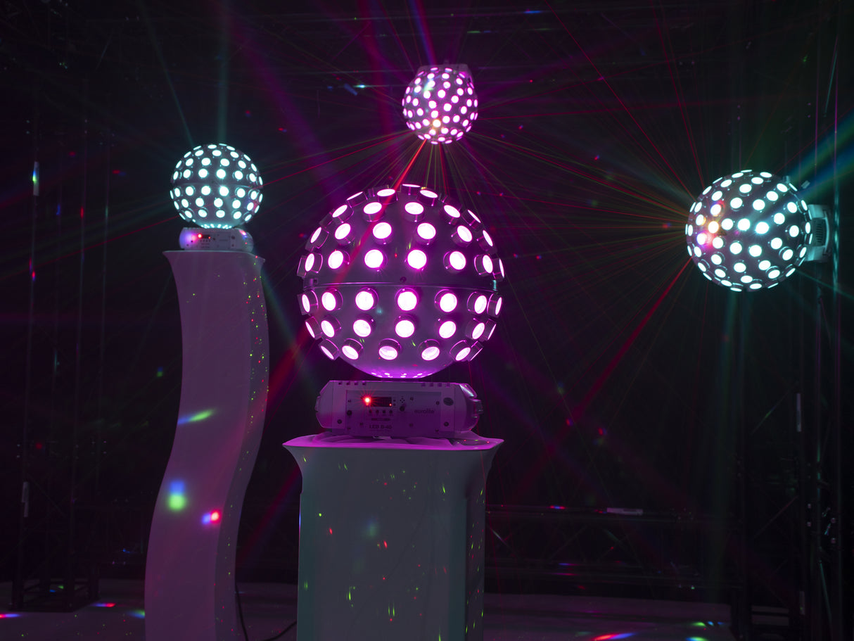 Eurolite LED-lasersäde (valkoinen)