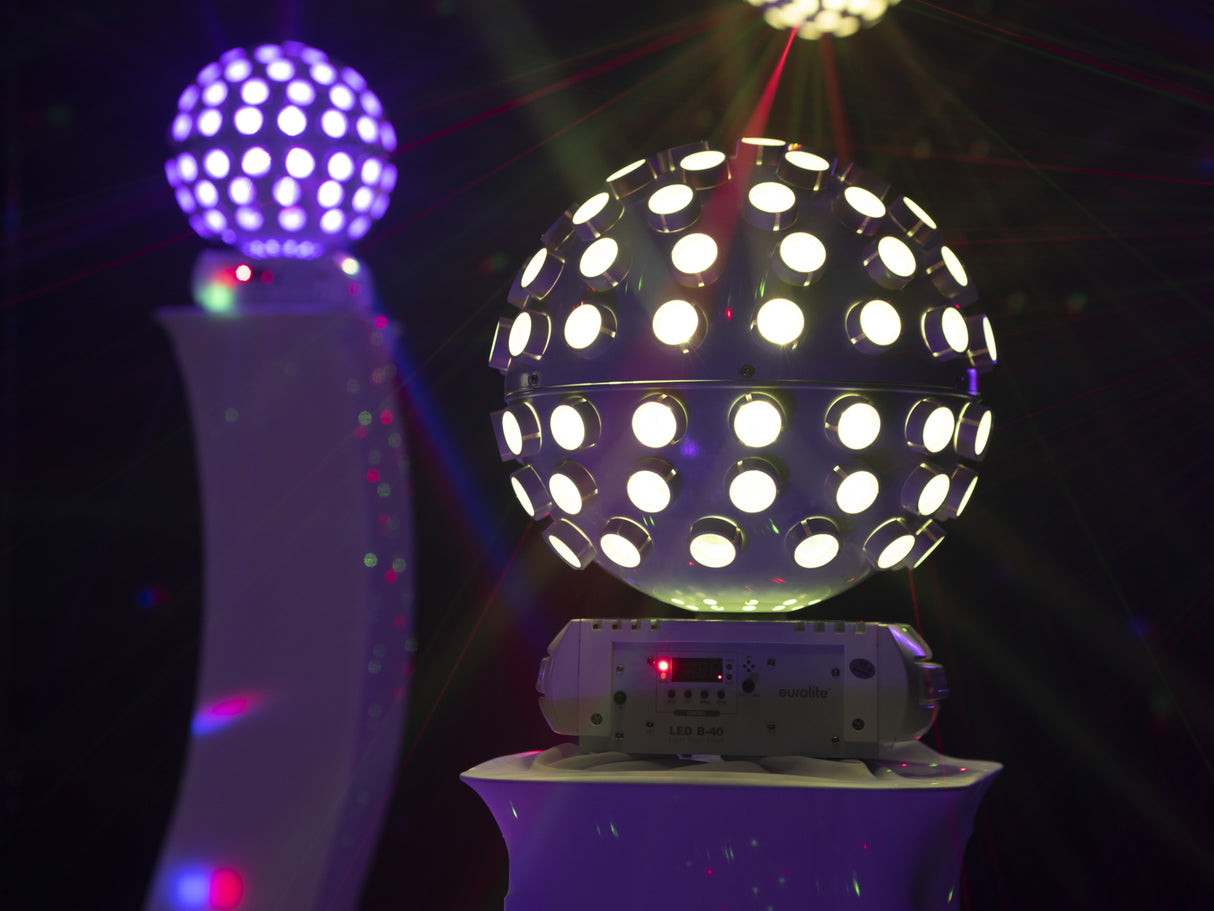 Eurolite LED-lasersäde (valkoinen)