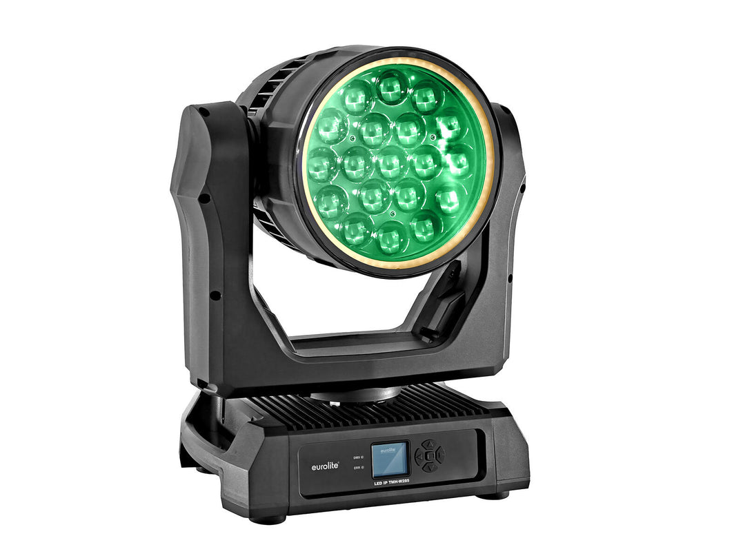 EUROLITE Set 2x LED IP TMH-W285 Hypno Liikkuvat päät Wash + Flightcase with wheels