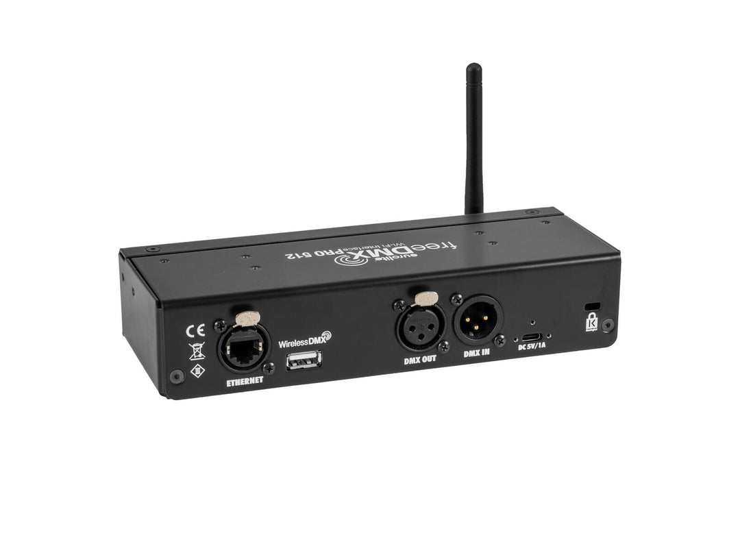 EUROLITE freeDMX PRO 512 Wi-Fi -käyttöliittymä