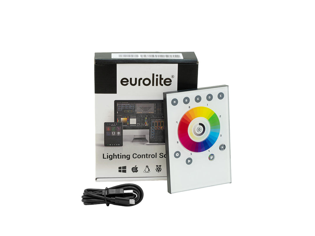 EUROLITE TOUCH-512 Standalone Player valkoinen