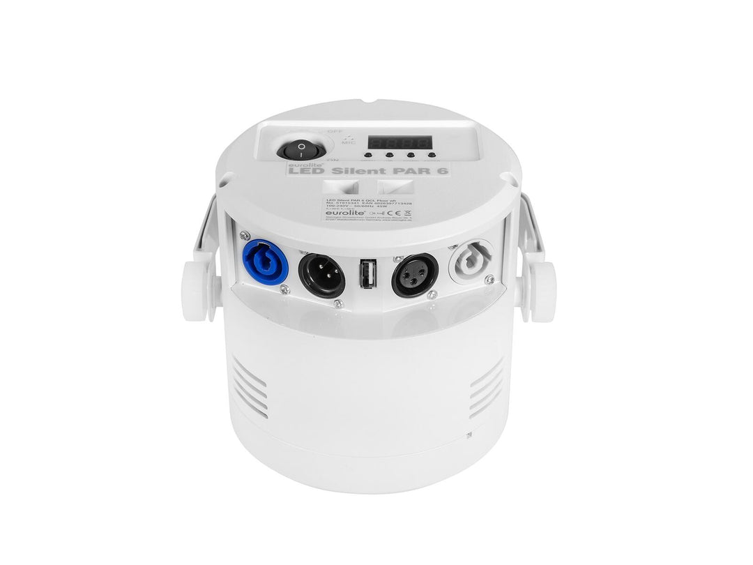 EUROLITE LED Silent Par 6 QCL Lattia wh