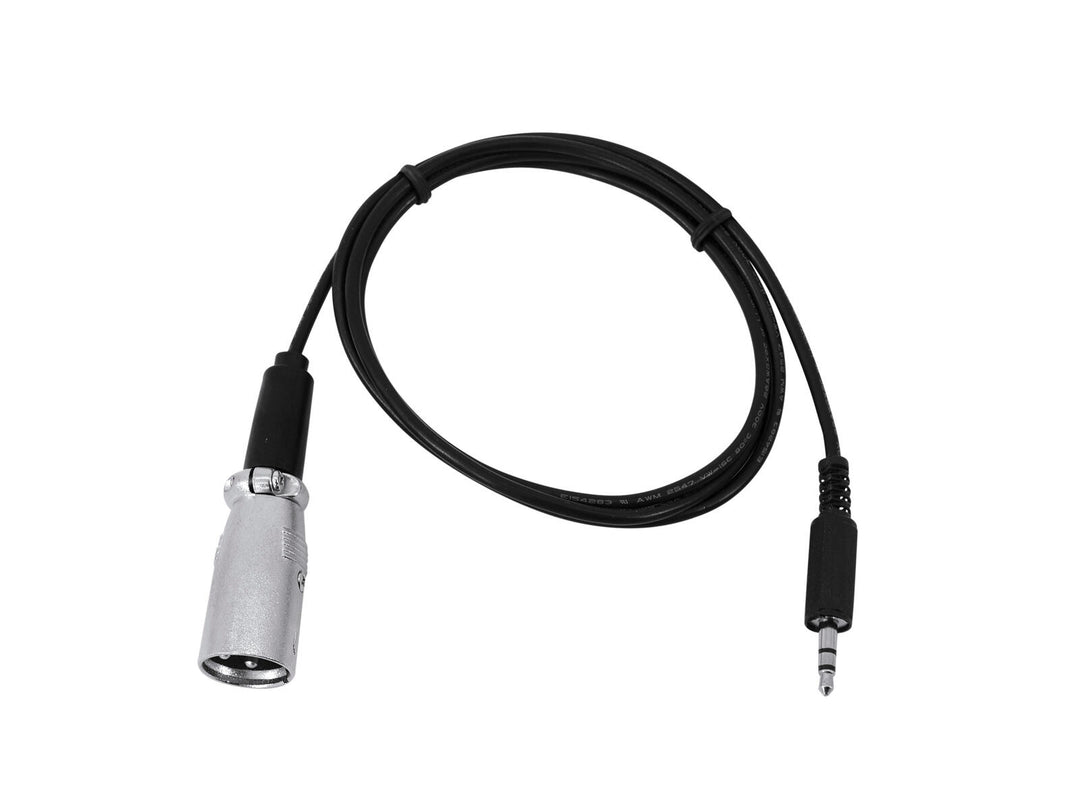 EUROLITE DMX-sovitin IN Jack 3.5/XLR 1m