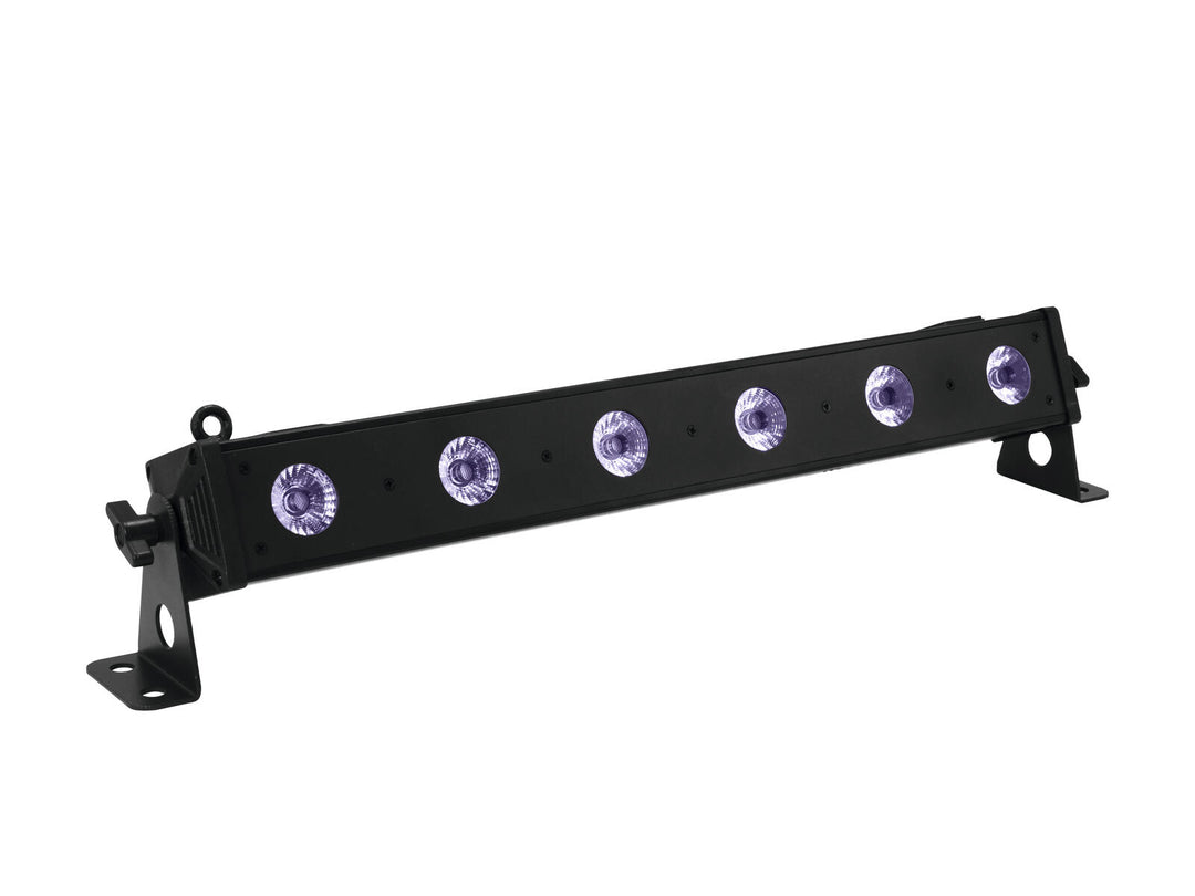 EUROLITE Set 2x LED BAR-6 QCL RGBA + pehmeä laukku