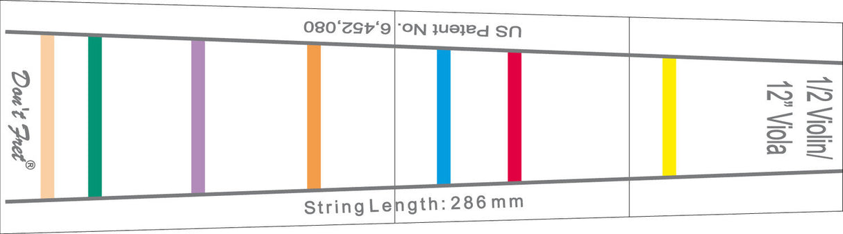 GEWA Fingerboard marking Don't Fret - 4/4 Cello