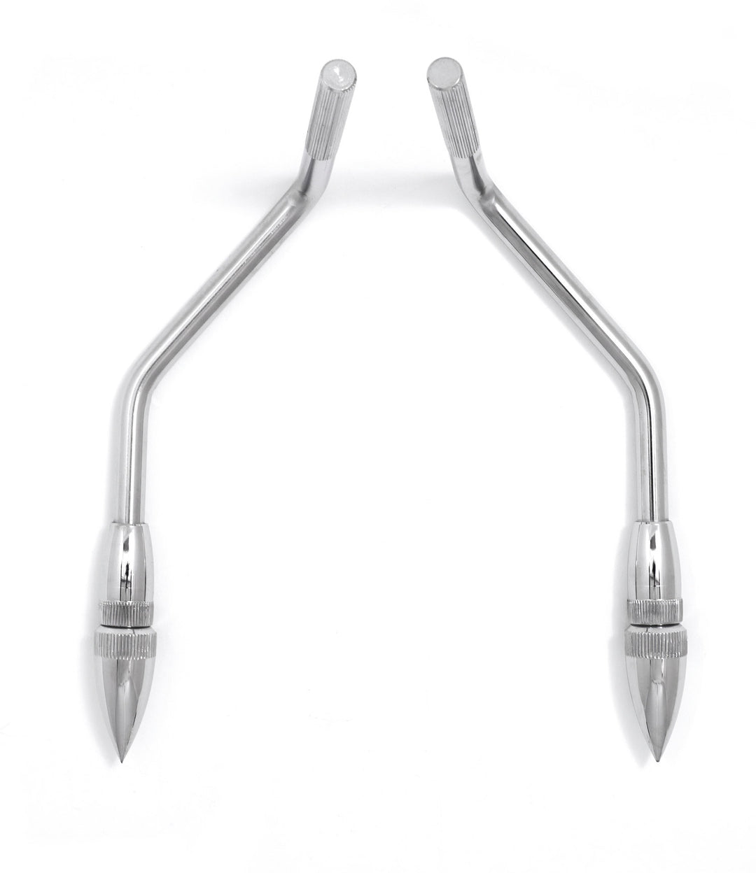 Gibraltar Bass drum -lisävaruste Dunnett Gull Wing Spurs – GWS105 (10,5 mm gull wing spur)