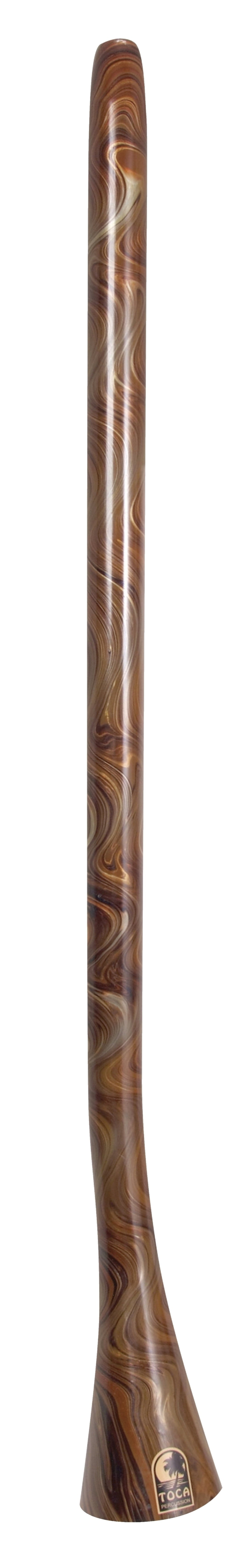 Toca World Pundistussoittimet Didgeridoos - Green Swirl (DIDG-DGSH)