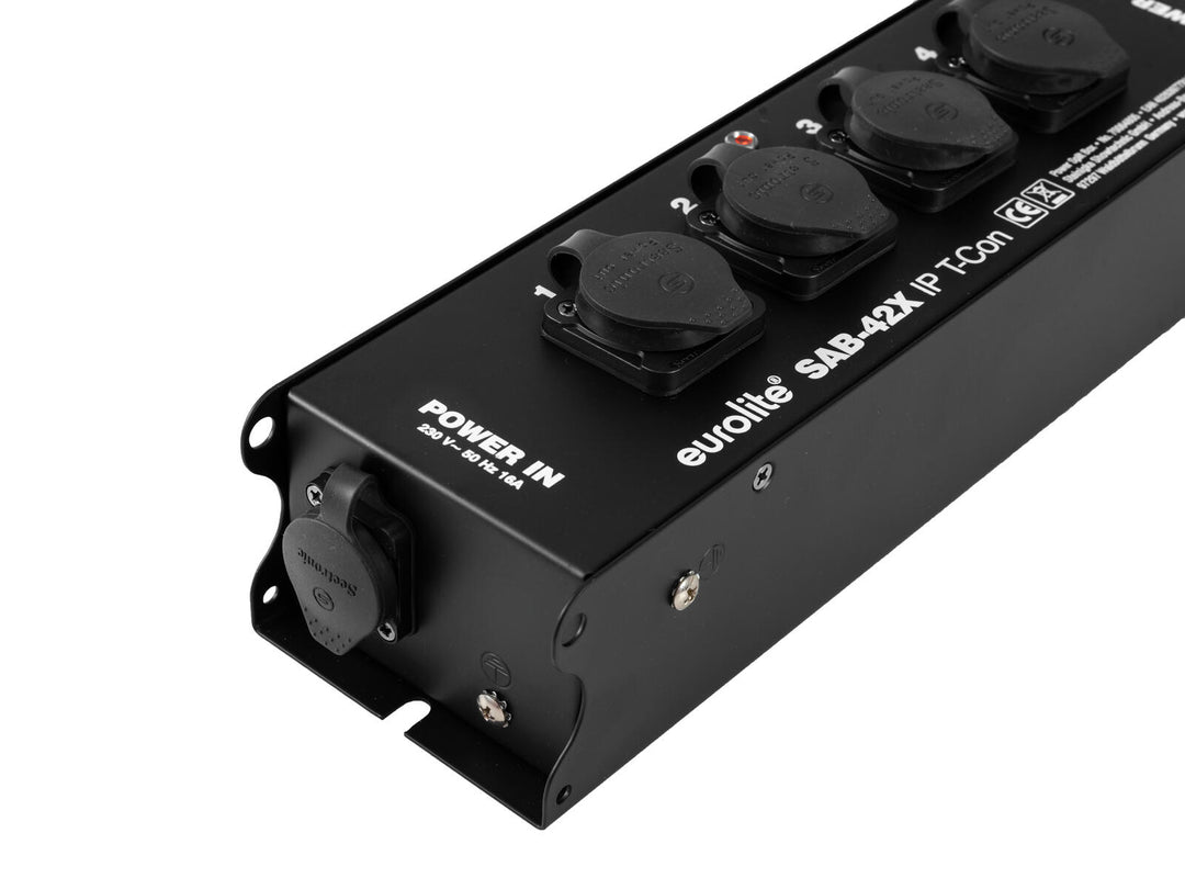 EUROLITE SAB-42X IP T-Con-virtajakoboksi