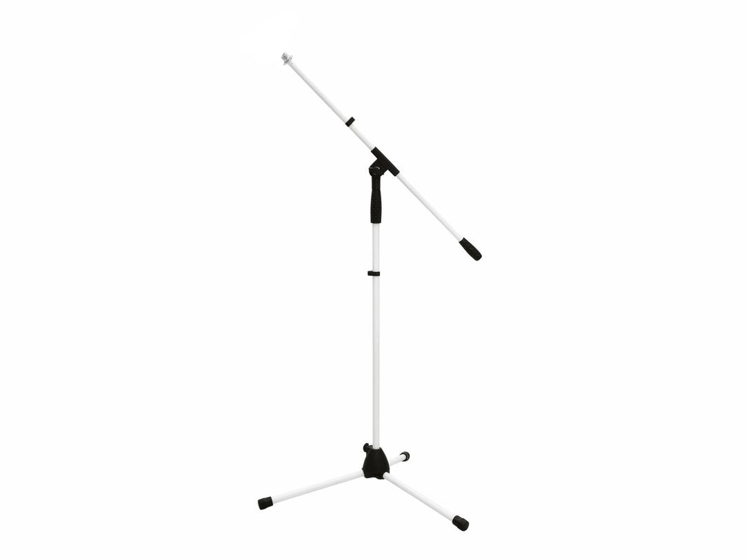 OMNITRONIC Set Microphone Tripod MS-1W with Boom valkoinen + Bag