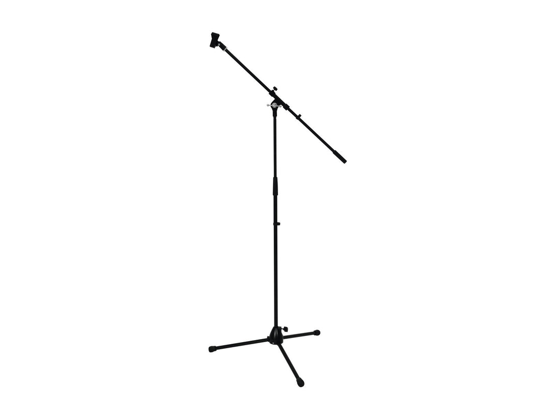 OMNITRONIC Mikrofoni kolmijalka varrella, PRO bk