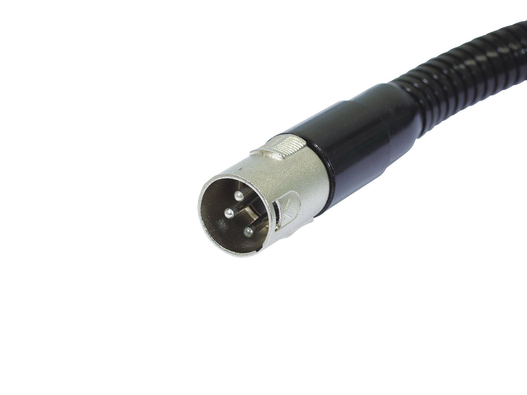 OMNITRONIC joutsenkaula black XLR/XLR, 47cm