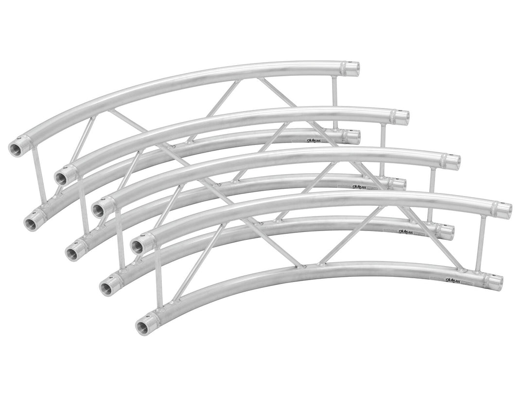 ALUTRUSS BILOCK elementti ympyrälle 1.5m sisävert.90°